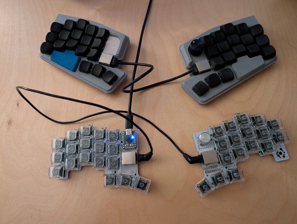 V1 with green switches